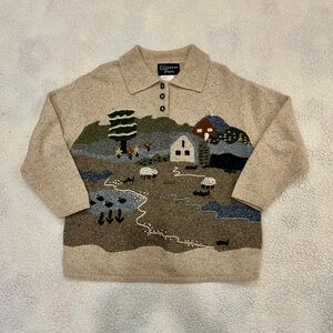 Vintage Caribbean Pacific Knit Sweater